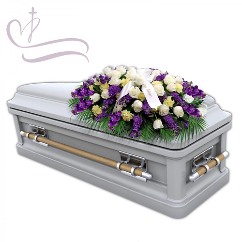 Loving Lavender Casket Spray