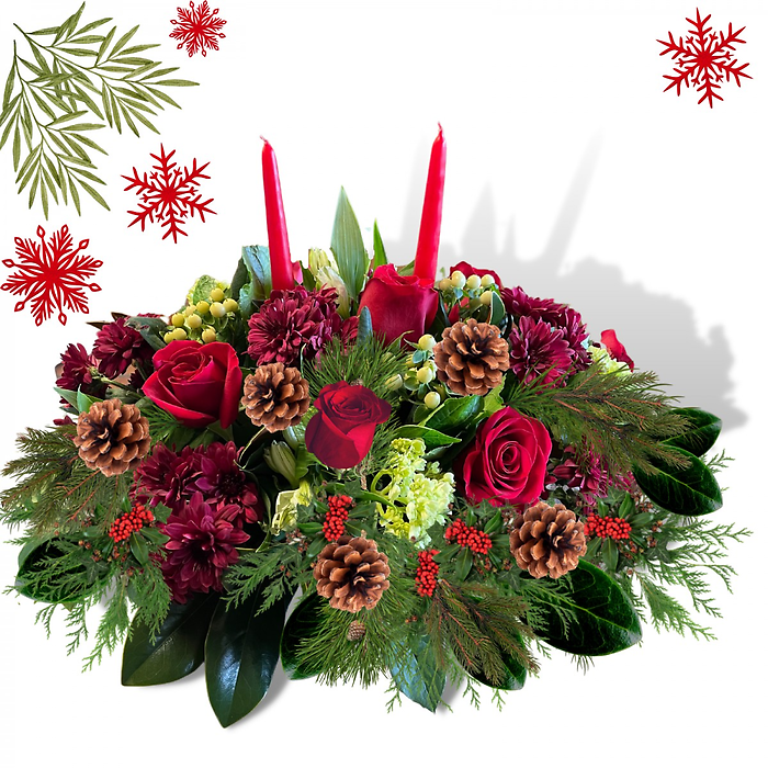 Candle Light Glow Centerpiece