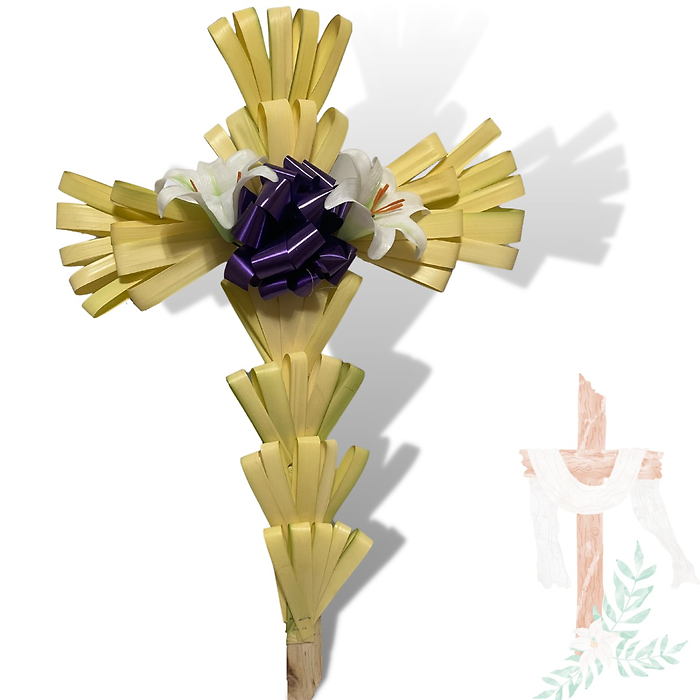 22 Decorated Palm Cross