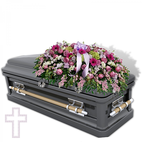 Cherished Love Casket Spray