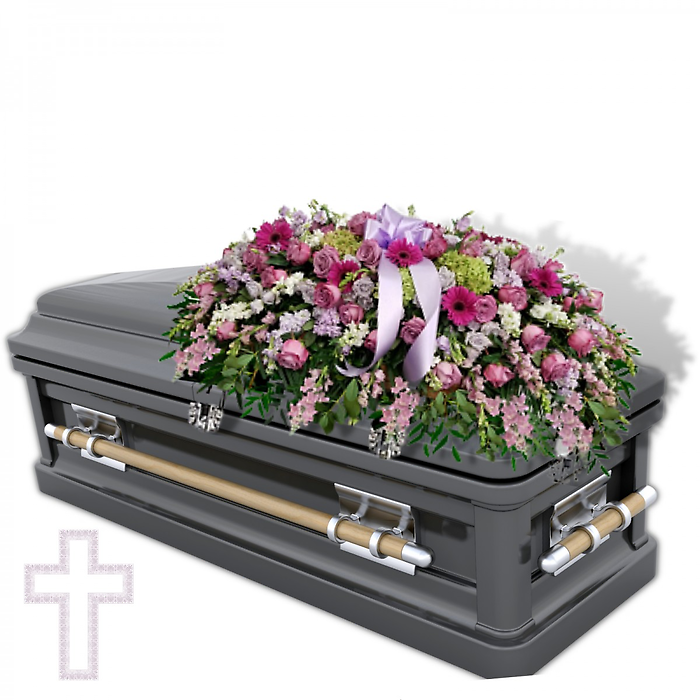 Cherished Love Casket Spray