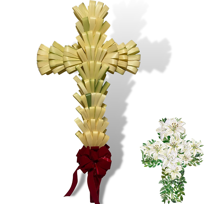 Large Processional Palm Cross