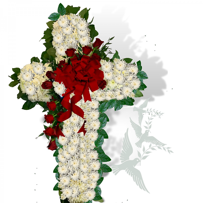 Joyous Grace Cross Spray