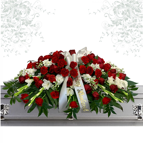 Strength and Love Casket Spray
